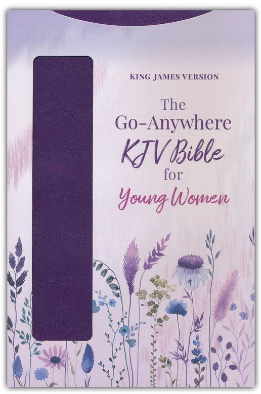 The Go-Anywhere KJV Bible for Young Women [Plum Patch] | 2FruitBearers