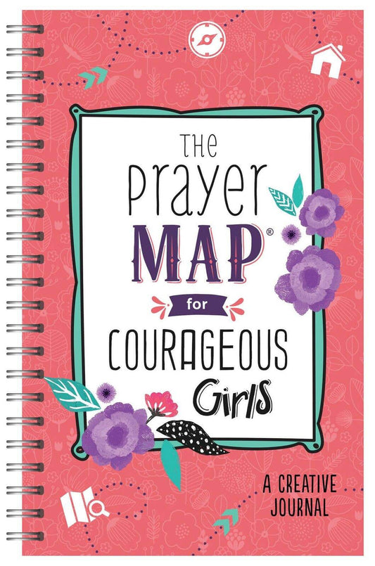 The Prayer Map for Courageous Girls Journal | 2FruitBearers
