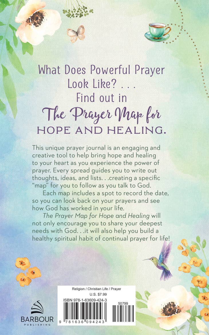 The Prayer Map for Hope and Healing | 2FruitBearers