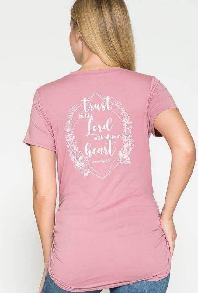 Trust in the Lord Maternity Top | 2FruitBearers