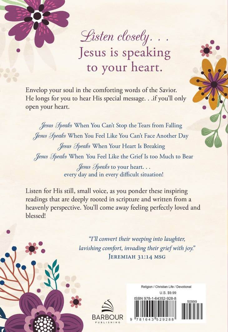 When Jesus Speaks to a Grieving Heart Devotional Journal | 2FruitBearers