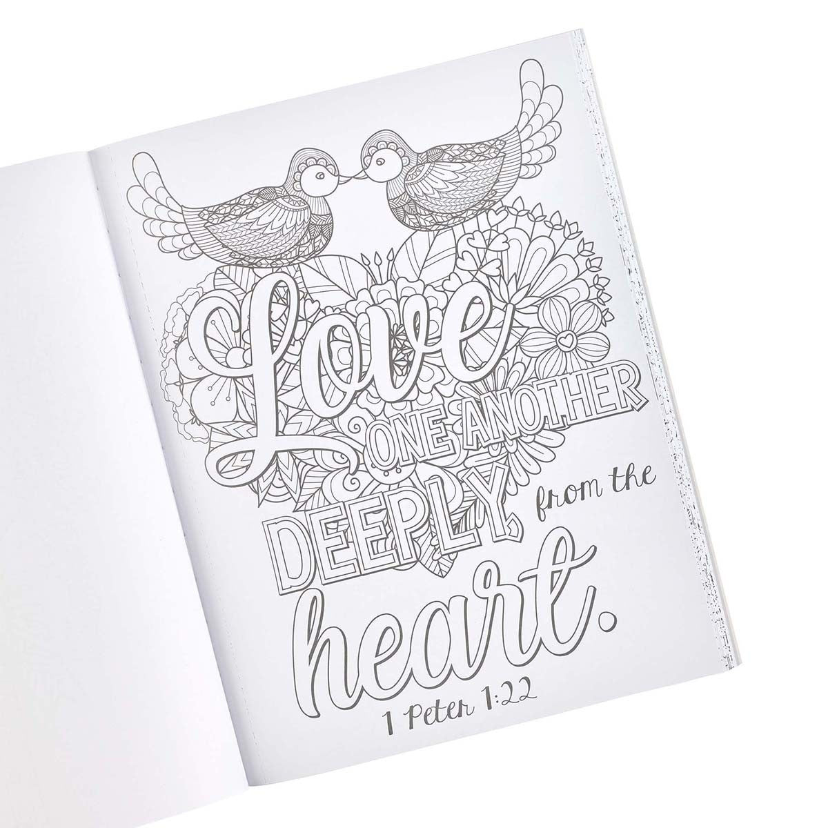 Where Love Blooms Coloring Book for Adults | 2FruitBearers