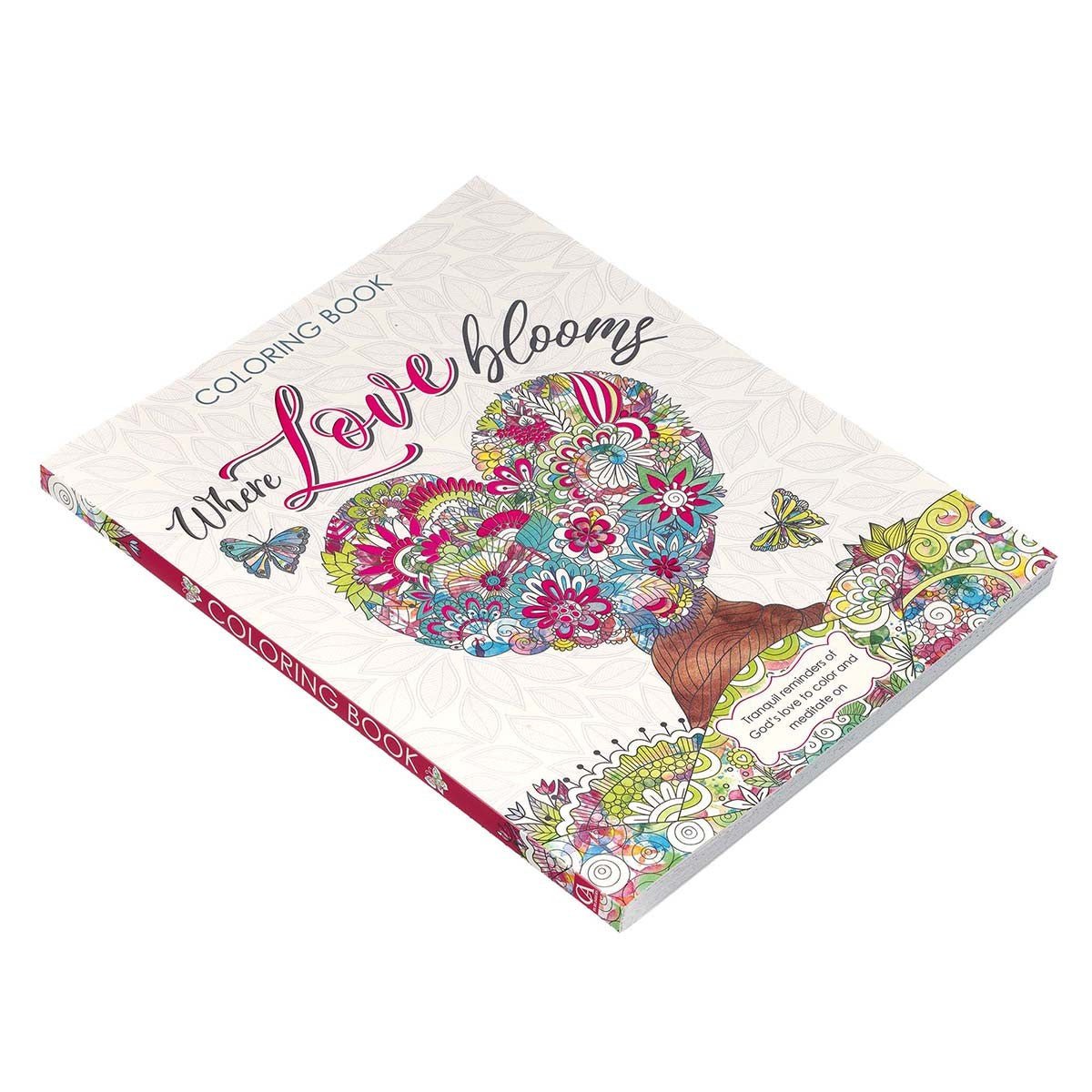 Where Love Blooms Coloring Book for Adults | 2FruitBearers